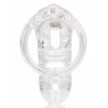 MANCAGE Cage de chasteté ManCage Modèle 26 - 11.5 x 3.5 cm Transparente
